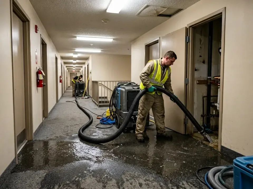 multi-unit-apartment-hallway-f-005 — frequently asked questions, Emergency Burst Pipe Water Extraction & Removal in Santee,…